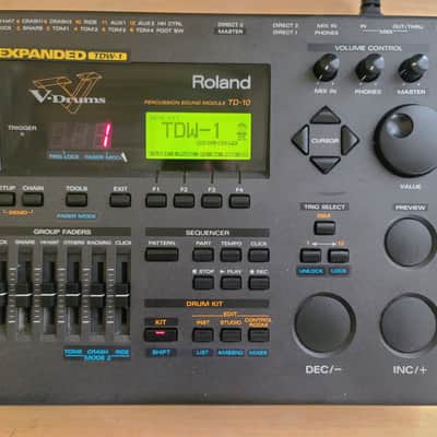 Roland TD-10 Drum Sound Module 1997 - 2000 - Gray MINT CONDITION