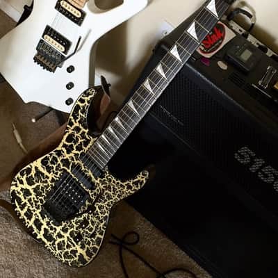 Vintage 1988 Jackson Soloist Custom - Ontario Custom Shop One Off "Glow In The Dark" Lava Crackle image 13
