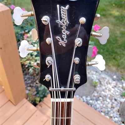 Hagstrom H-8 1967 8-String Bass - Sunburst image 4