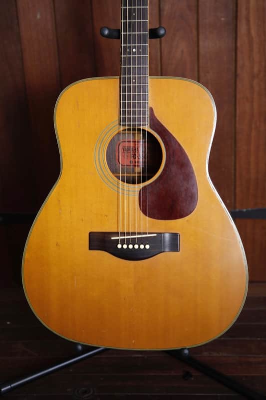 Yamaha FG-350 1970's Dreadnought Acoustic Guitar Made in Japan Pre