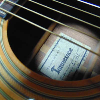 Tenessee acoustic guitar D350 1980s - natural image 5