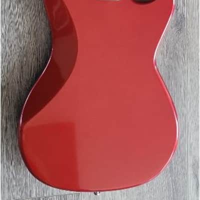 G&L Tribute Fallout Bass Short Scale Left Handed! Gig Bag Included 2021 Candy Apple Red image 3