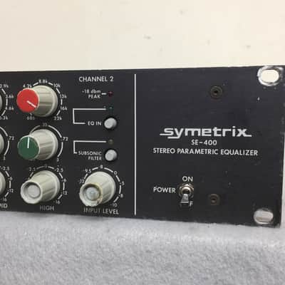 Symetrix Se-400 Stereo Parametric Equalizer - Gray image 12
