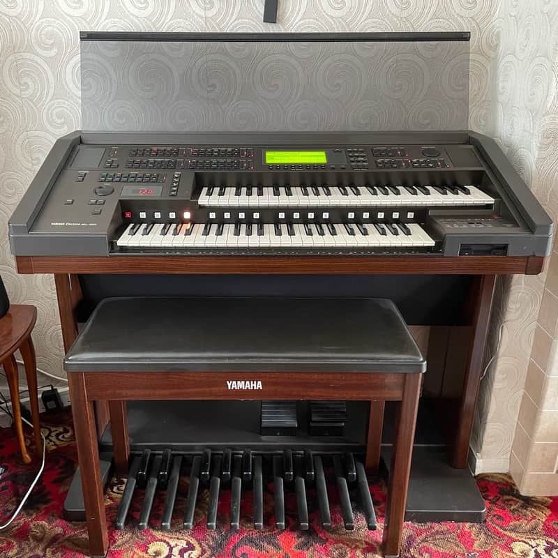 Vintage 1995 Yamaha Electone EL90 Organ Japan Keyboard w