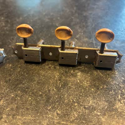Kluson Single Line Tuning Pegs 1950's - Nickel image 4