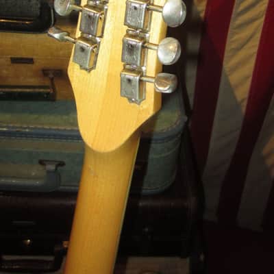 ~1965 Mosrite The Ventures 12 String Candy Apple Red image 4