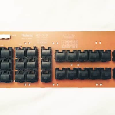 Roland RS-5 RS-9 Original Right Side Button Switch Panel Board Assembly. Works Great !...