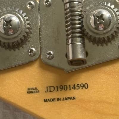 Fender Japan(MIJ)2019 Hybrid 60's 3-Tone-Sunburst JAZZ BASS GUITAR ,USA True Vintage Pickups image 19