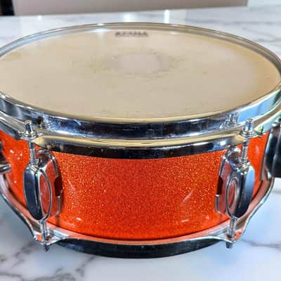 Tama Cocktail Jam Snare 12" x 5" - Orange sparkle image 3
