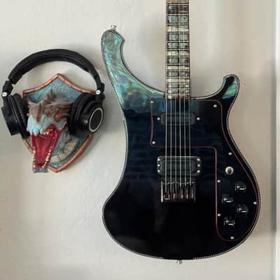 Rickenbacker 90th Anniversary 480XC 2021 - Jetglo image 2