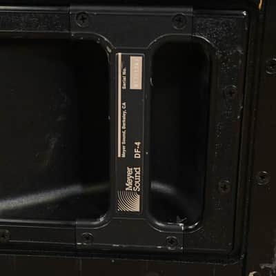 Meyer Sound DF-4 Medium-Throw Down Fill Self-Powered Loudspeaker CG01VYX *ASK FOR SHIPPING* image 5