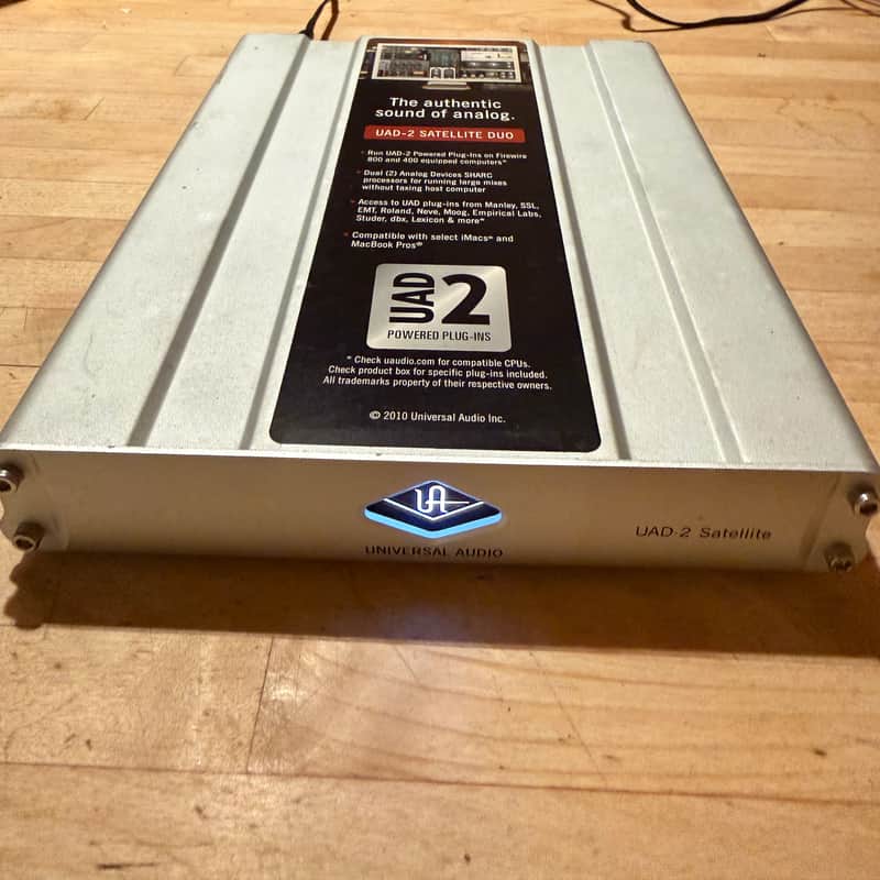 2010s Universal Audio UAD-2 Satellite Firewire DUO Silver
