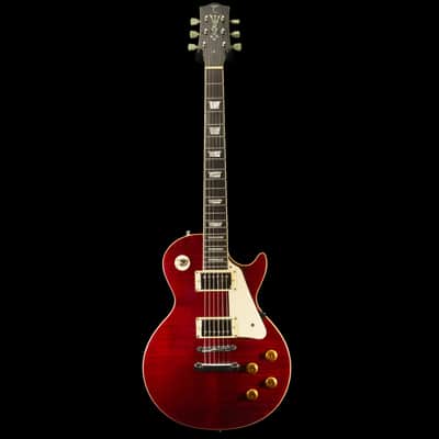 Tanglewood TSB58 LP Style Guitar (Flamed Cherry Red) image 3