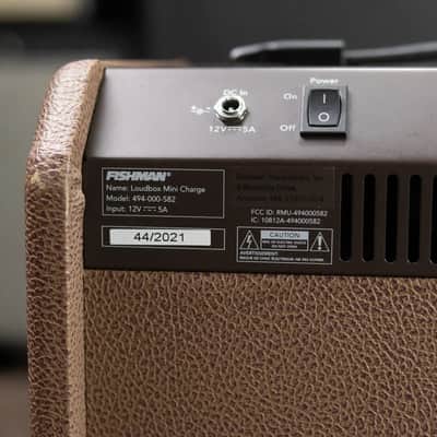 Fishman Loudbox Mini Charge Acoustic Guitar Amplifier with Dust Cover - Used image 14