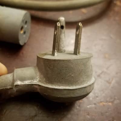Cornish Monroe Rare 268 11 grounded power cord early LL 14305 l-11651-w br-2902 1960s - Gray rubber image 10