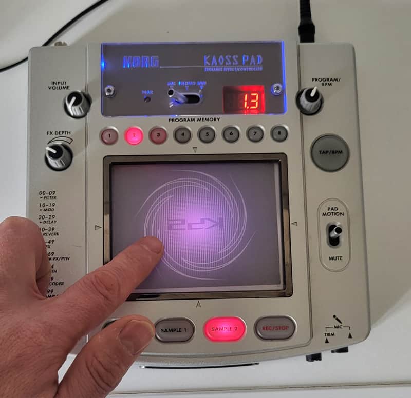 Korg Kaoss Pad 2 KP2 – Fully Working – Excellent Condition