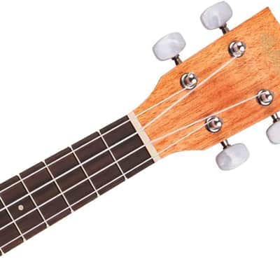 Kala KA-15C Satin Mahogany Concert Ukulele w/ Hard Case image 6