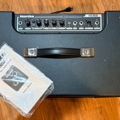 Hartke HD500 500-Watt 2x10" Bass Combo 2017 - Present - Black image 2