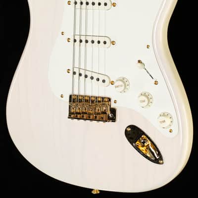 Fender Custom Shop Vintage Custom 1957 Stratocaster NOS Aged White Blonde (305) image 1