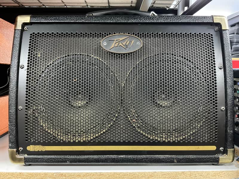 Peavey Ecoustic E208 30W 2x8" Acoustic Amp 2010s - Black image 1
