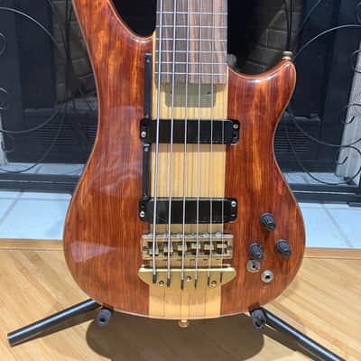 1993 Alembic Essence 6 String Fretless - Bubinga - with OHSC image 12