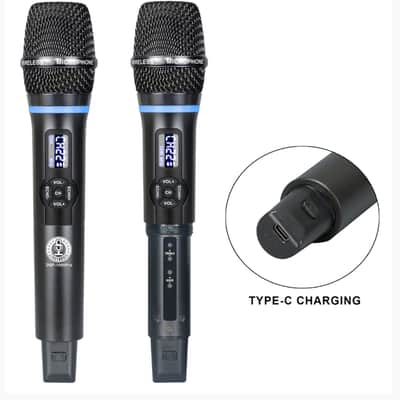 Singtronic Digital DSP Karaoke Mixer w/ 2 x Wireless Rechargeable Microphones image 3
