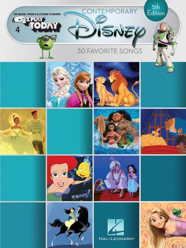 Hal Leonard Contemporary Disney 5th Edition E-Z Play Today Volume 3 image 1