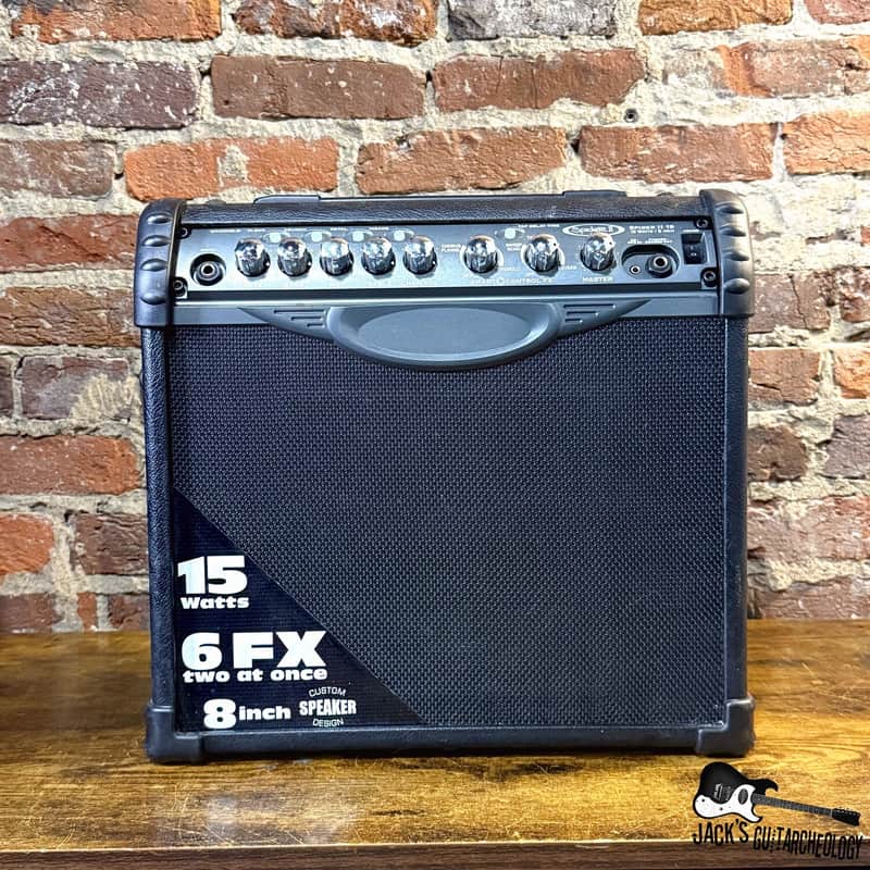 Line 6 Spyder II 15 Modeling Practice Amp 15W (2000s - Black) image 1