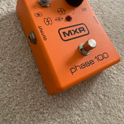 MXR Phase 100 1977 - Orange with original box and stickers image 3