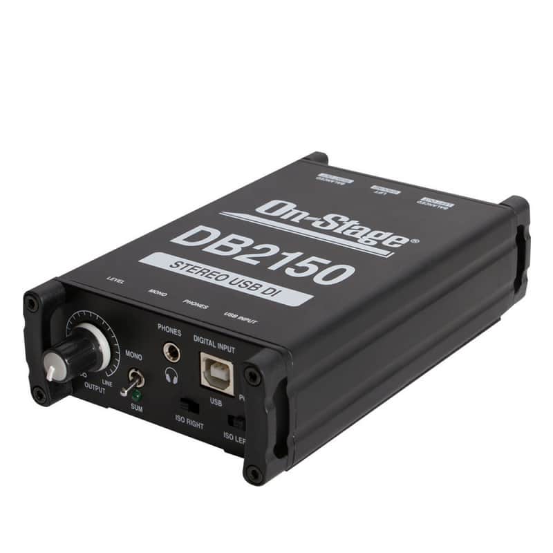 OnStage Stereo USB Direct Box image 1