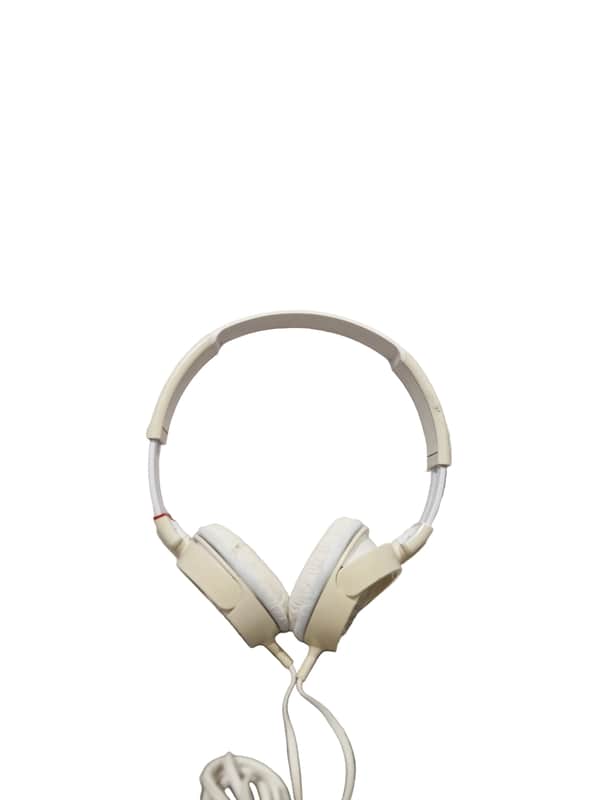Sony MDR-ZX100 On-Ear Headphones White - Good image 1