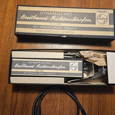 *RARE* NOS Vintage AKG D19 C (Philips NG 1219) dynamic microphone, the Beatles mic image 20