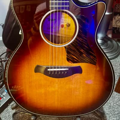Taylor Builder's Edition 514ce Grand Auditorium Acoustic/Electric Guitar - Kona Burst Top with Hardshell Case image 2