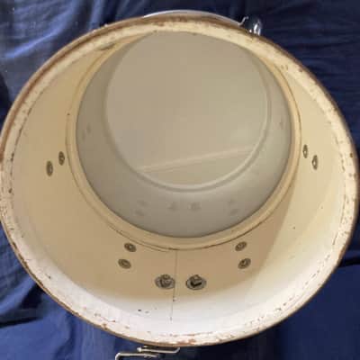 Slingerland 12" concert tom Late 50's - Marble lacquer image 2