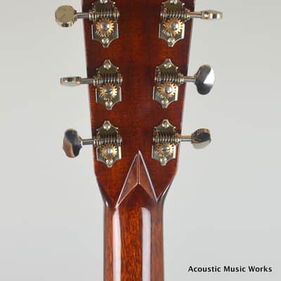 M.J. Franks Legacy Dreadnought, Adirondack Red Spruce, Brazilian Rosewood - VIDEO image 12