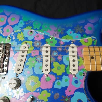 *NEW IN BOX* Fender Made in Japan Limited Stratocaster Blue Flower – 2025 Limited Edition image 8
