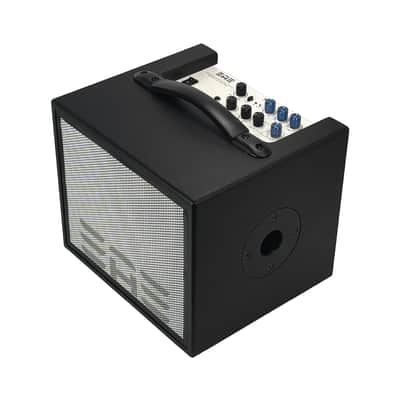 Elite Acoustics EAE A1-8 (Open Box) Compact Rechargeable 80W Acoustic Amplifier with 3 Chan/LFP Battery Painted Black image 4