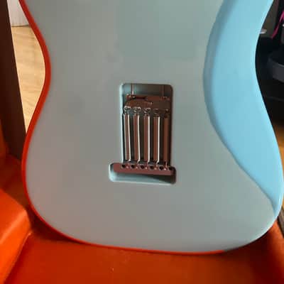 Fender Artist Series George Harrison Rocky Stratocaster 2022 - Sonic Blue / Custom Art image 11