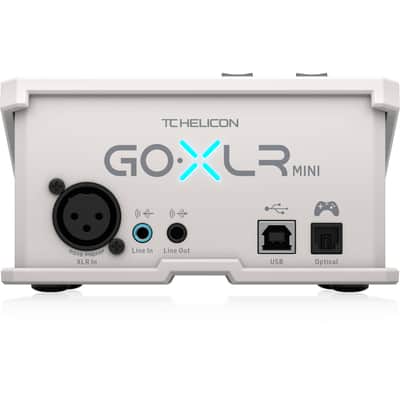 TC-Helicon GoXLR Mini USB Streaming Mixer and Audio Interface (White) image 5