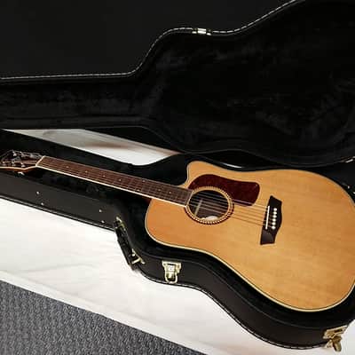 Washburn Heritage HD23SCE Dreadnought acoustic/electric GUITAR w/Case image 1