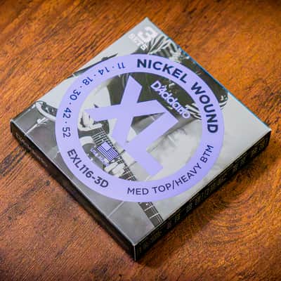30 SETS - D'Addario EXL116 Nickel Wound Medium Top / Heavy Bottom Electric Guitar Strings, 11-52 (Brand New/Sealed) image 4