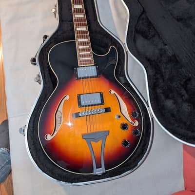 Ibanez AG75-BS Artcore with Rosewood Fretboard 2002 - 2017 - Brown Sunburst image 3