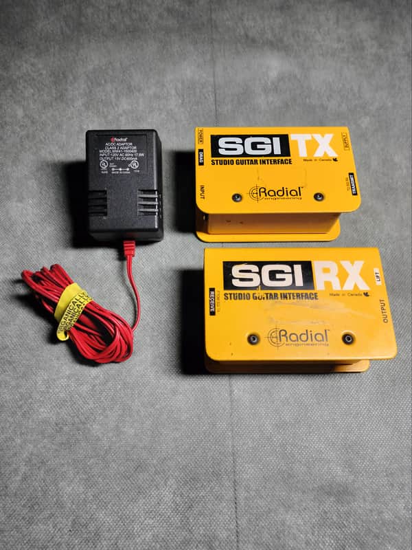 Radial SGI Studio Guitar Interface 2010s - Yellow image 1