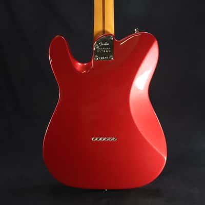 Fender American Ultra II Telecaster Maple Fingerboard Sinister Red 121 image 10