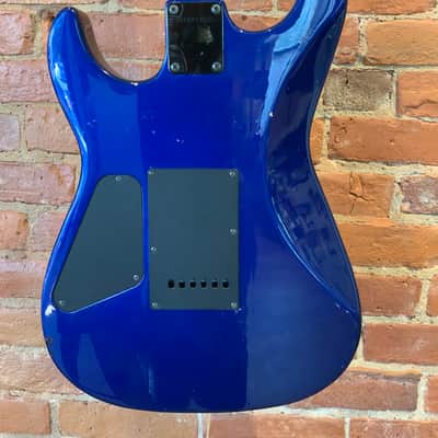 Fernandes The Function SSH-40 SuperStrat 1980's-1990's Blue | Reverb