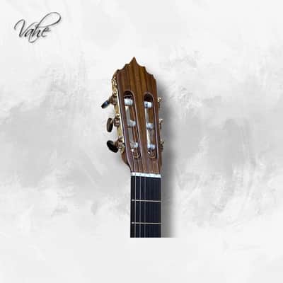 Vahe Flamenco Guitar Blanca, Handcrafted French Polish image 7