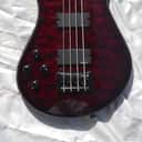 Spector Legend Classic 4 Trans-Red Left Handed  *update*