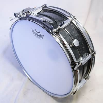 LUDWIG LM404 MOD Acrolite Black Galaxy Finish 14x5 Acrolite Snare Drum (09/14) image 9