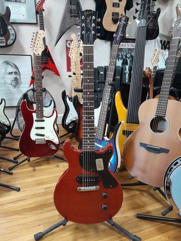 Gibson Custom Shop '58 Les Paul Junior Double Cut Reissue 2008 - Faded Cherry Gloss image 1