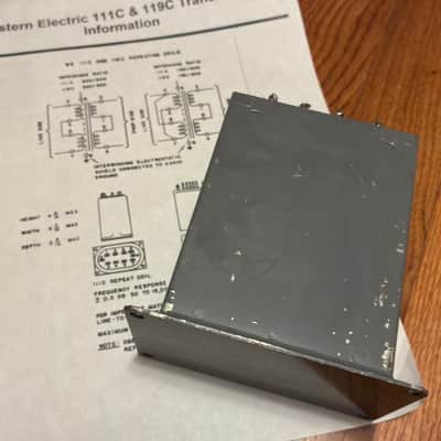 UTC V3856 (150/600:150/600) Western Electric 111C Line Repeat Transformer Clone image 5